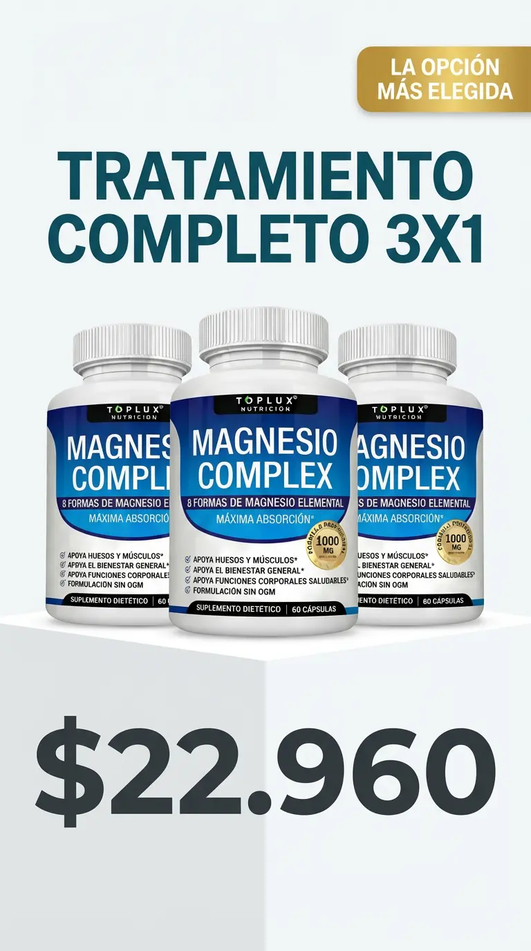 Magnesio Complex 8 Elementos