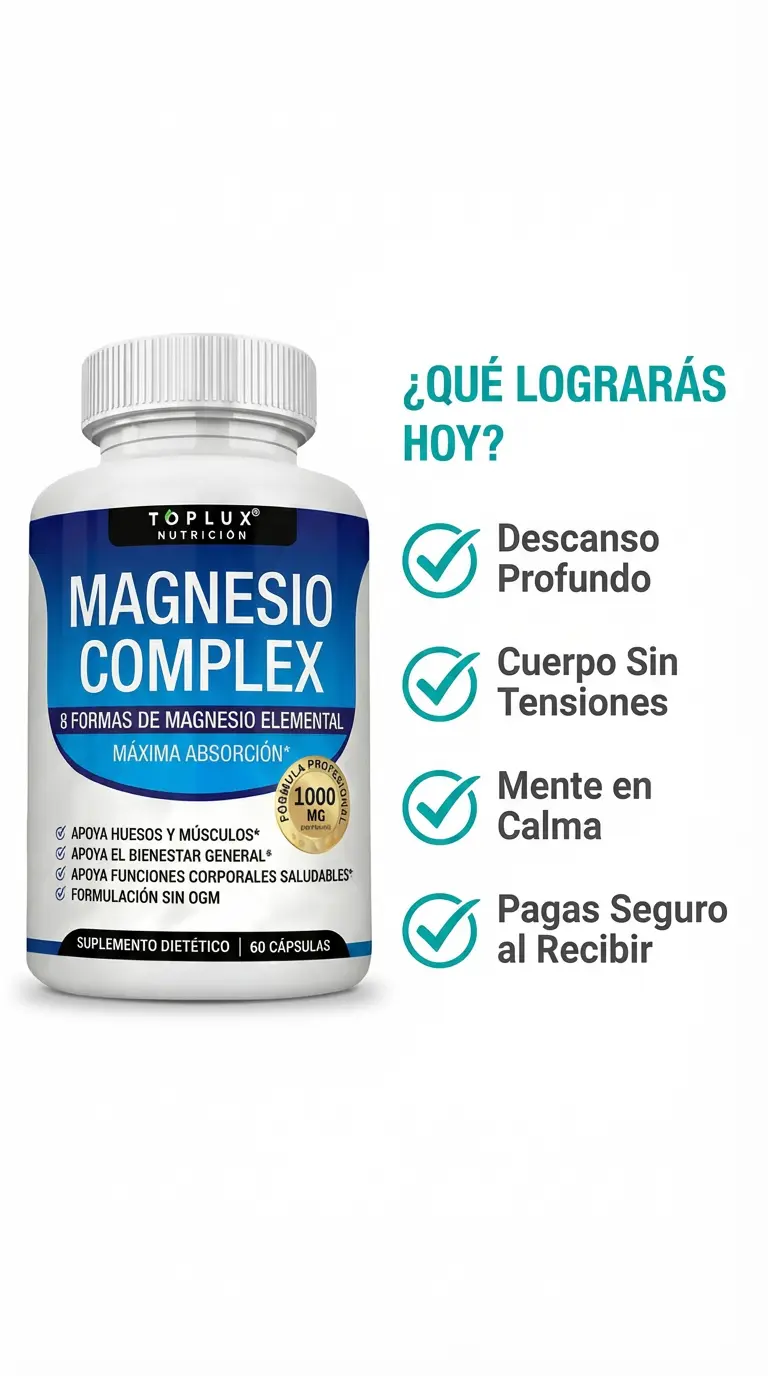Magnesio Complex 8 Elementos